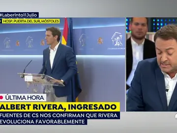 Albert Rivera sufrió un desmayo y perdió el conocimiento debido a una deshidratación extrema Albert Rivera sufrió un desmayo y perdió el conocimiento debido a una deshidratación extrema