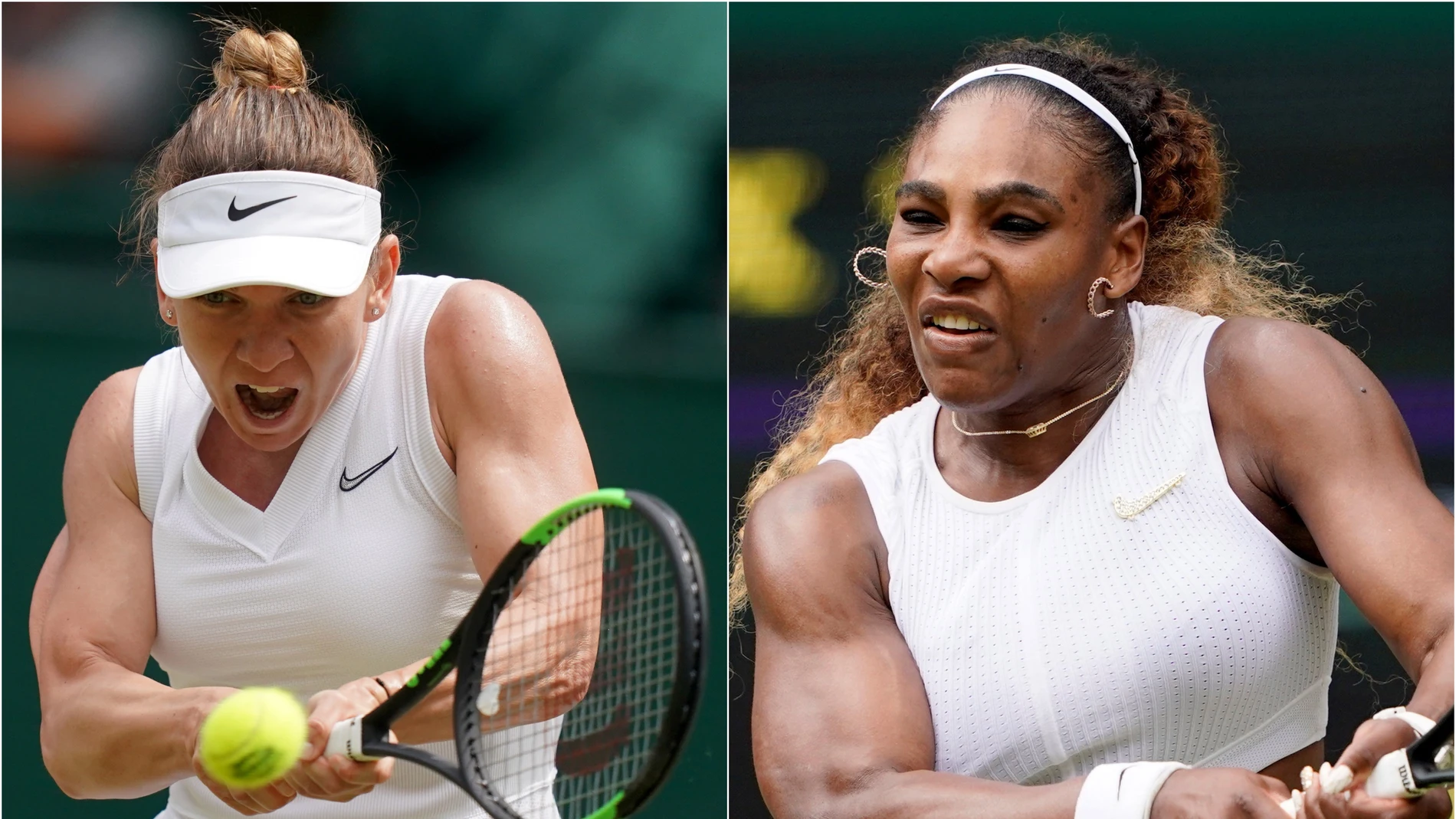 Simona Halep y Serena Williams jugarán la final de Wimbledon Simona Halep y Serena Williams jugarán la final de Wimbledon