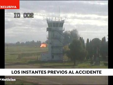 Así se estrelló el F-5 en Talavera la Real: informe del accidente 