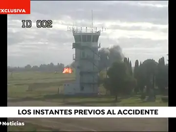 Así se estrelló el F-5 en Talavera la Real: informe del accidente Así se estrelló el F-5 en Talavera la Real: informe del accidente