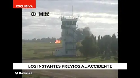 Así se estrelló el F-5 en Talavera la Real: informe del accidente Así se estrelló el F-5 en Talavera la Real: informe del accidente