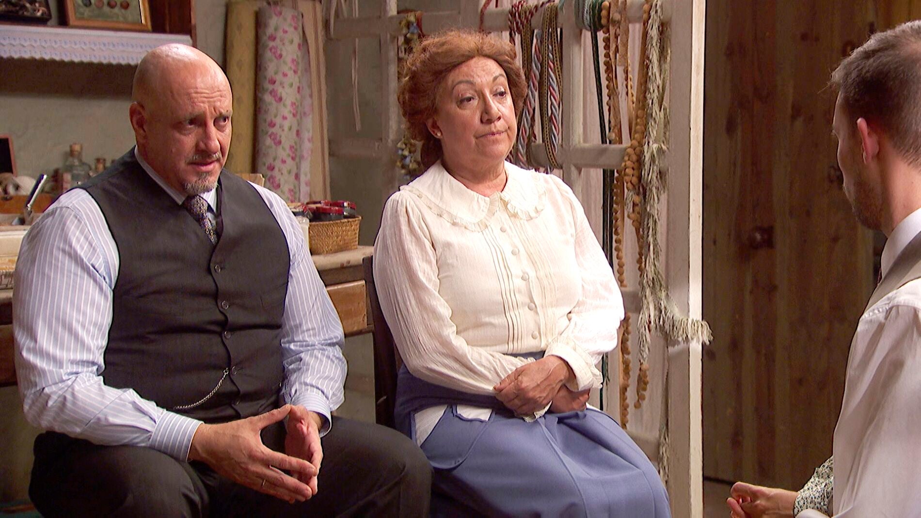 ‘El secreto de Puente Viejo’: Dolores y Gracia llegan a un acuerdo sobre el bautizo de Belén