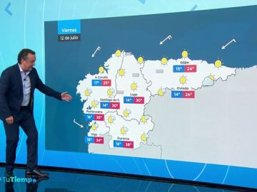 La previsiÃ³n del tiempo 11 julio T