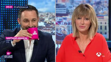 El tenso momento entre Susanna Griso y Santiago Abascal por un vídeo con Albert Rivera: 