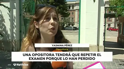 Obligada a repetir el examen de oposiciones porque el tribunal perdió su prueba Obligada a repetir el examen de oposiciones porque el tribunal perdió su prueba