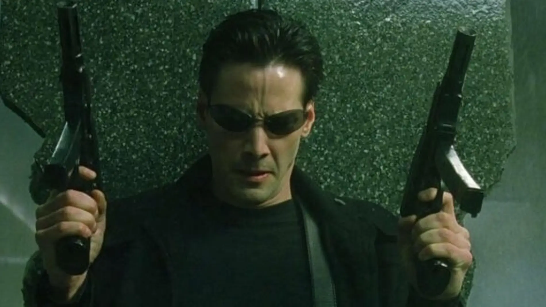 Neo, el protagonista de Matrix. 