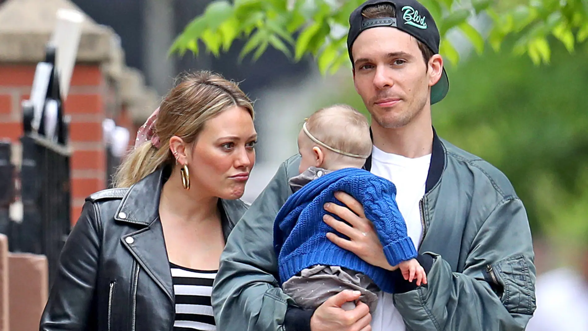 Hilary Duff y Matthew Koma junto a su hija