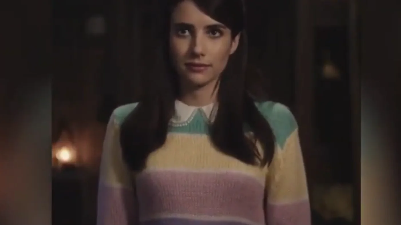 Emma Roberts en el teaser de 'American Horror Story: 1984' Emma Roberts en el teaser de 'American Horror Story: 1984'