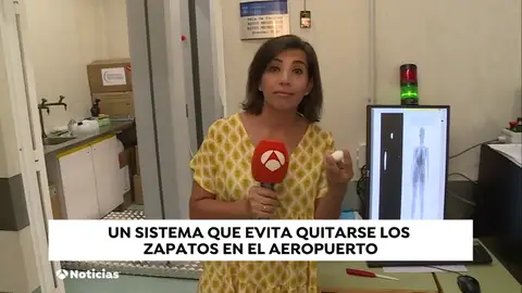 Españoles desarrollan un sistema para evitar quitarse los zapatos en el aeropuerto Españoles desarrollan un sistema para evitar quitarse los zapatos en el aeropuerto