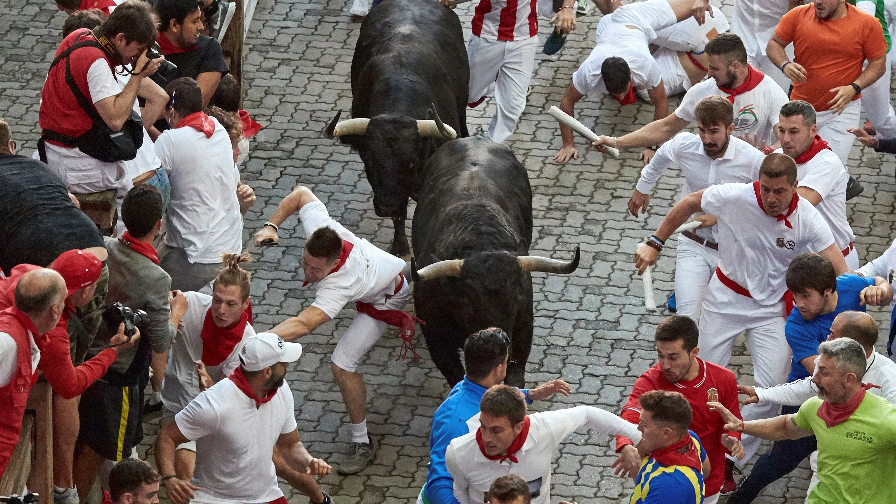 Encierros de San Fermín 2019 Los encierros de San Fermín 2019 llegan a su fin