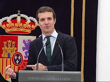 Casado: "Sánchez es el responsable del bloqueo" Casado: "Sánchez es el responsable del bloqueo"