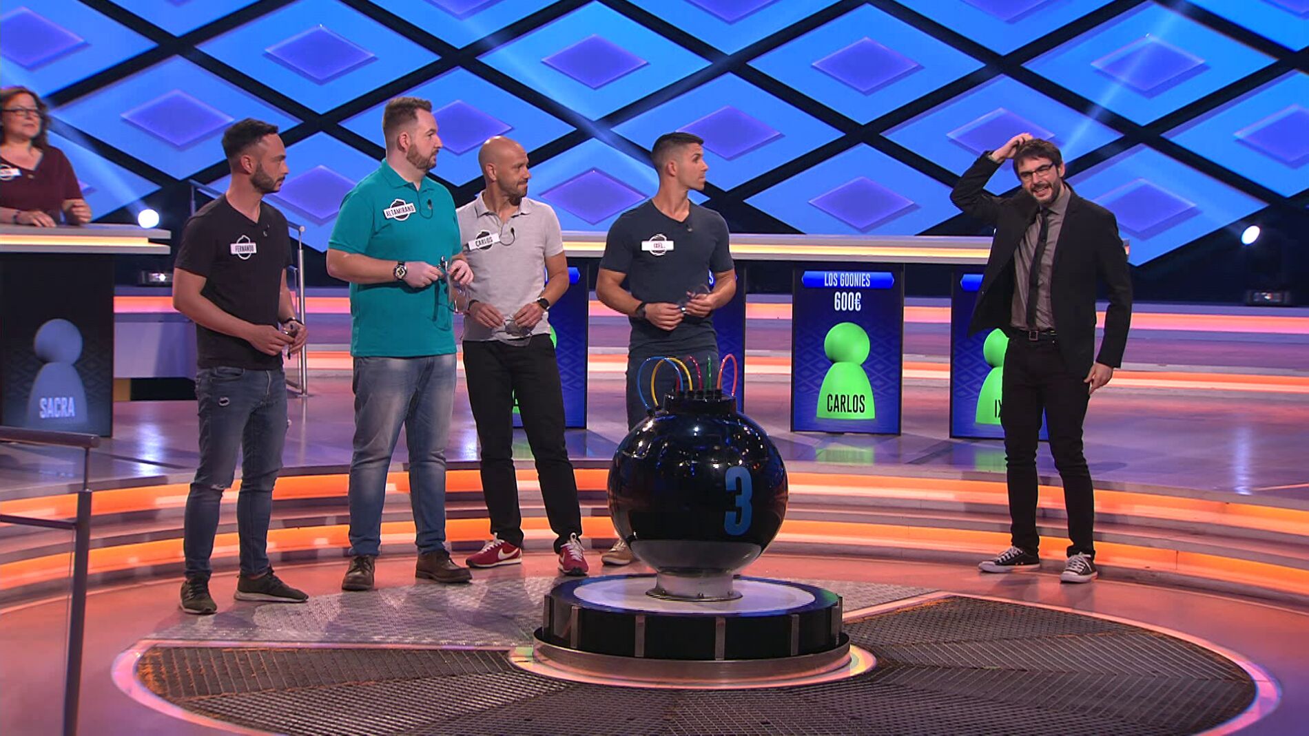 Ixel, de 'Los Goonies', vacila a Juanra Bonet con un inesperado talento oculto en '&iexcl;Boom!'