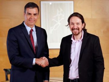 Pablo Iglesias y Pedro Sánchez