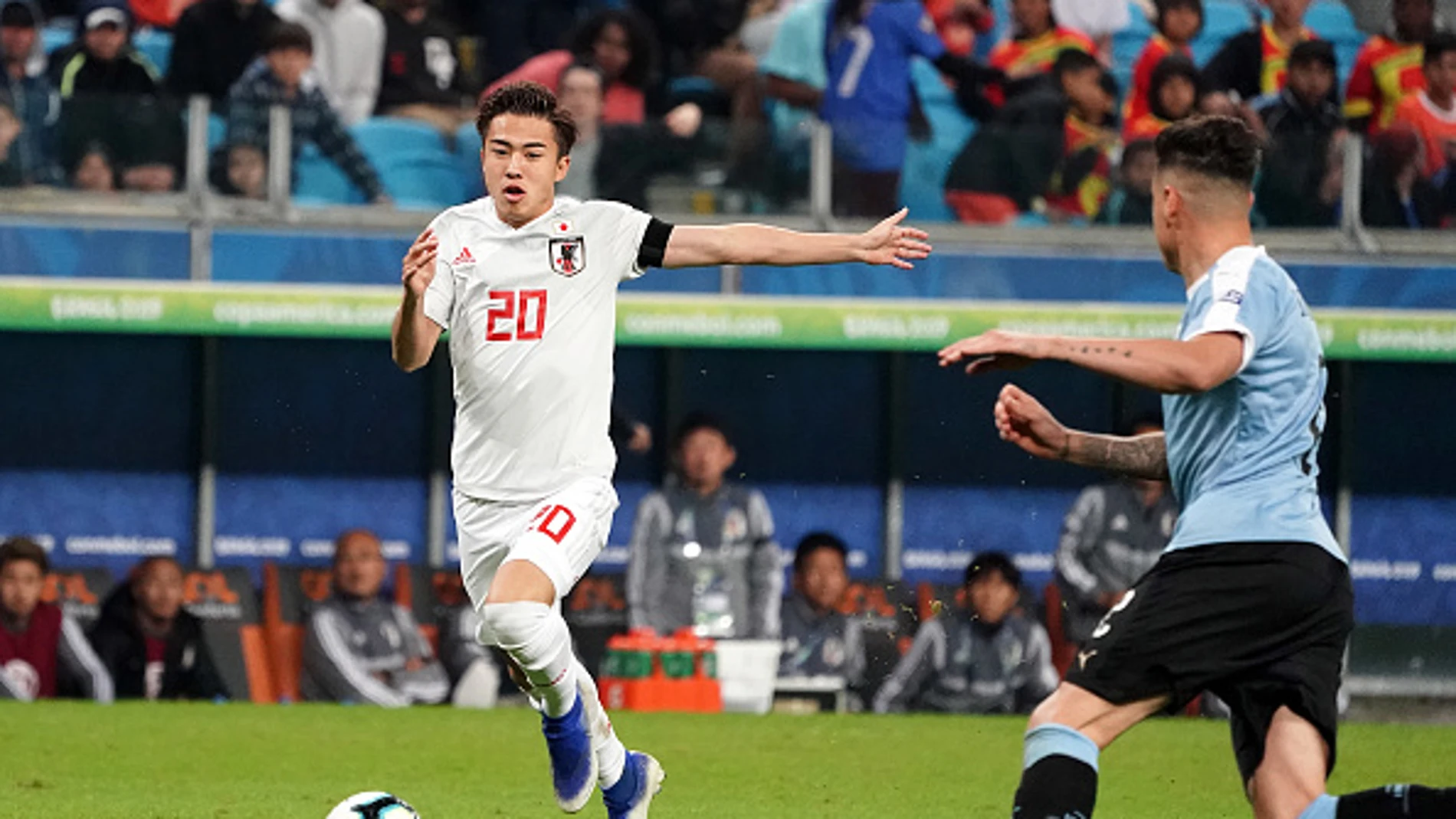 Hiroki Abe, durante un partido del Kashima Antlers Hiroki Abe, durante un partido del Kashima Antlers