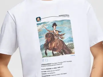 La camiseta de Zara La camiseta de Zara