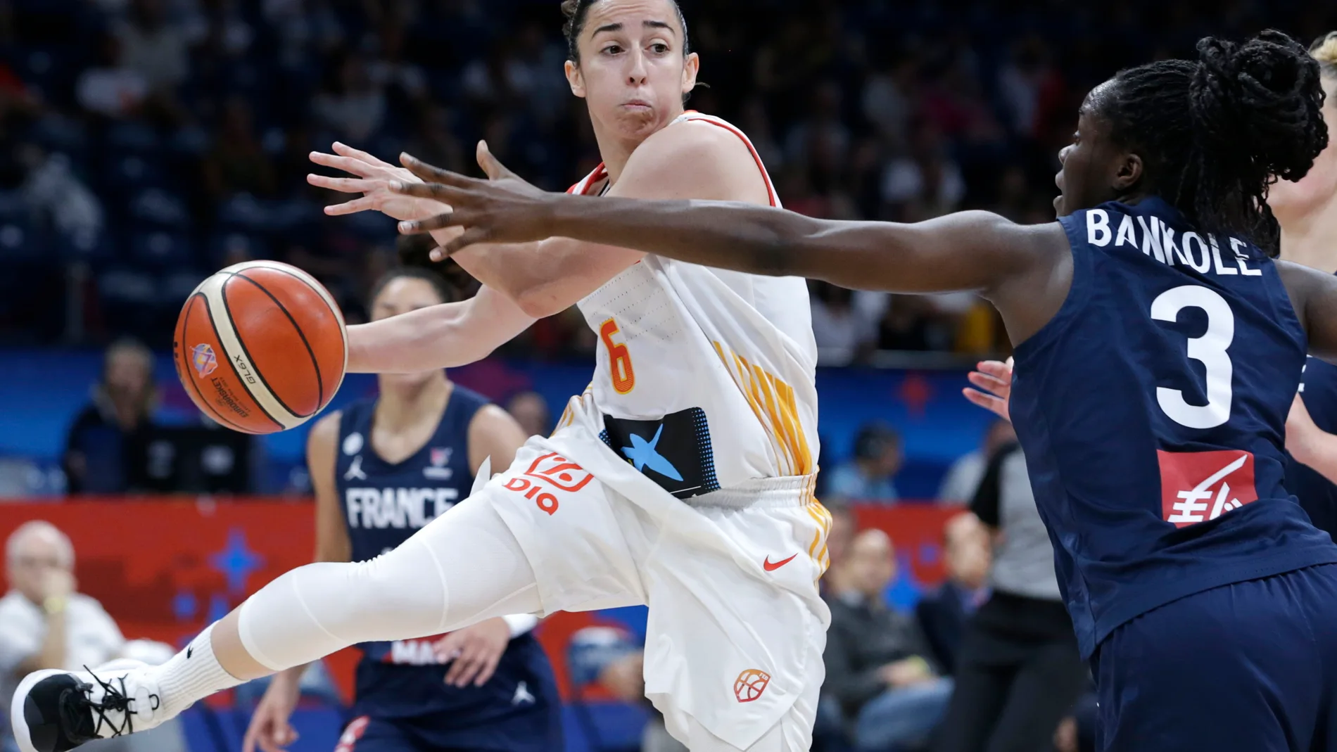 Silvia Domínguez en la final del Eurobasket 2019 Silvia Domínguez en la final del Eurobasket 2019