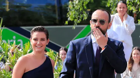 Laura Escanes y Risto Mejide en la boda de María Pombo Laura Escanes y Risto Mejide en la boda de María Pombo