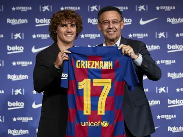 Griezmann lucirá el 17 del Barcelona Griezmann lucirá el 17 del Barcelona