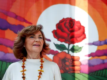 La secretaria de Igualdad de la Ejecutiva Federal y vicepresidenta del Gobierno en funciones, Carmen Calvo La secretaria de Igualdad de la Ejecutiva Federal y vicepresidenta del Gobierno en funciones, Carmen Calvo