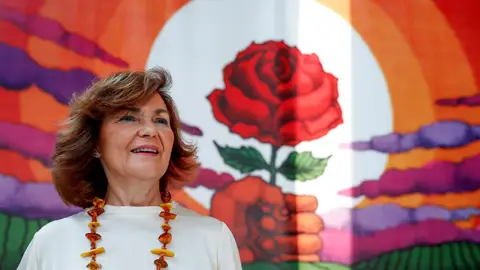 La secretaria de Igualdad de la Ejecutiva Federal y vicepresidenta del Gobierno en funciones, Carmen Calvo La secretaria de Igualdad de la Ejecutiva Federal y vicepresidenta del Gobierno en funciones, Carmen Calvo