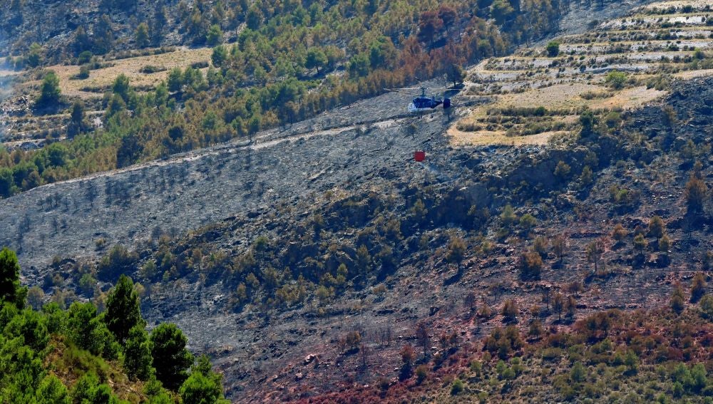 Controlado el incendio de Almería que ha calcinado mil hectáreas