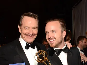 Bryan Cranston y Aaron Paul Bryan Cranston y Aaron Paul