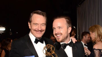 Bryan Cranston y Aaron Paul Bryan Cranston y Aaron Paul
