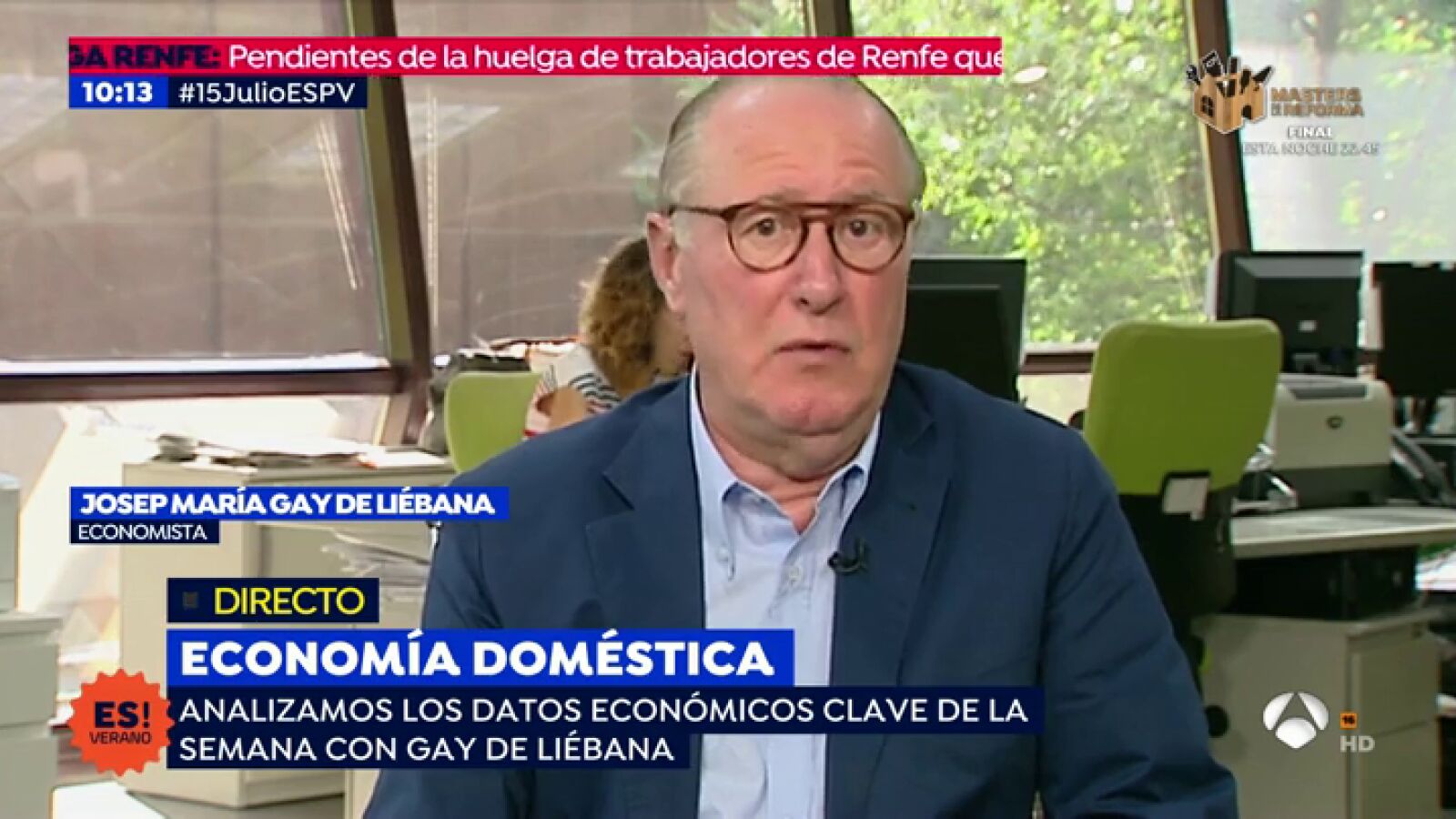 El economista Gay de Liébana analiza el endeudamiento de las familias: 