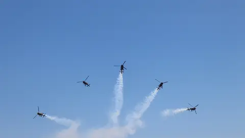 Exhibición aérea en Torre del Mar Exhibición aérea en Torre del Mar