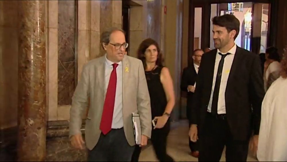 Torra insiste en la autodeterminación: "Lo volveremos a hacer"