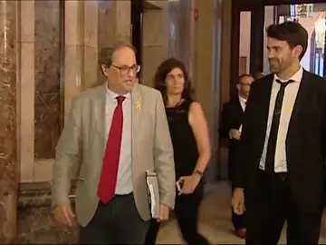 Torra insiste en la autodeterminación: "Lo volveremos a hacer" Torra insiste en la autodeterminación: "Lo volveremos a hacer"