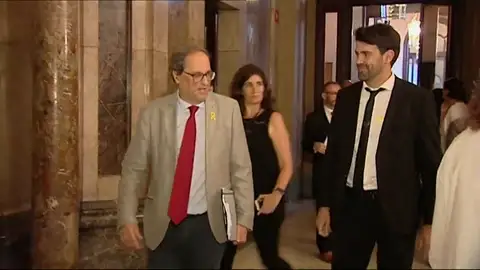 Torra insiste en la autodeterminación: "Lo volveremos a hacer" Torra insiste en la autodeterminación: "Lo volveremos a hacer"