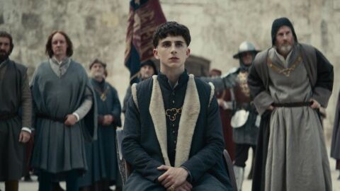 Timothée Chalamet en 'The King'