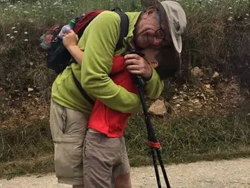 Jaime y Santi en el Camino de Santiago Jaime y Santi en el Camino de Santiago