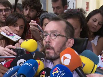 Echenique responde al PSOE que la contraoferta es "modesta" y le pide que rectifique antes de la investidura