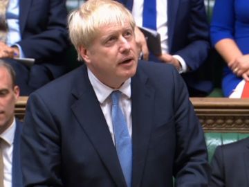 Boris Johnson, firme ante un "brexit" duro pero da certeza a los comunitarios