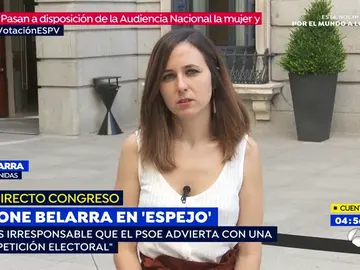Ione Belarra en Espejo Público Ione Belarra en Espejo Público