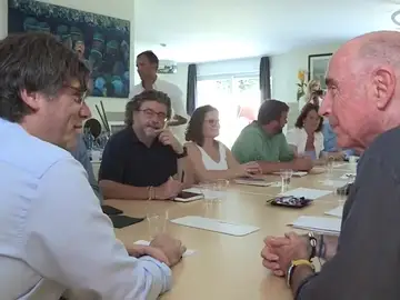 Puigdemont y Torra reúnen el Consejo de la República en Waterloo Puigdemont y Torra reúnen el Consejo de la República en Waterloo