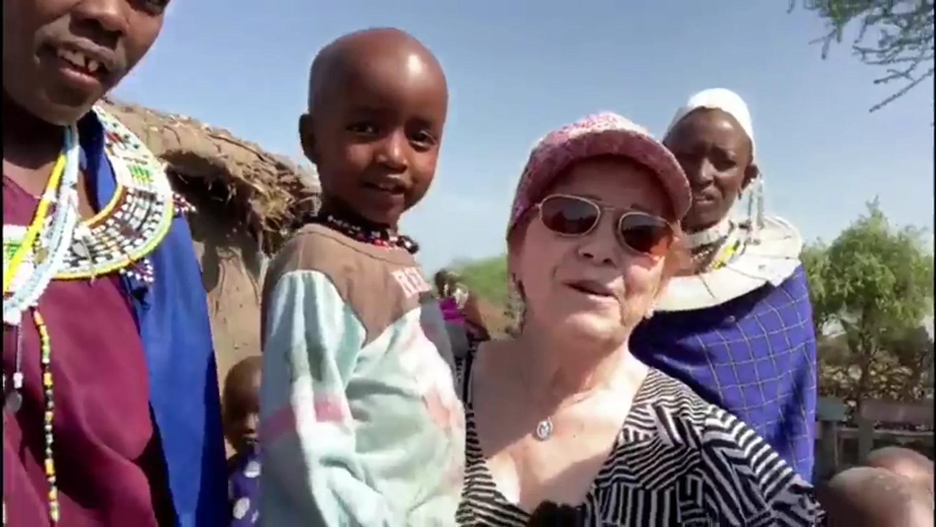 La felicidad de Paquita conociendo Tanzania