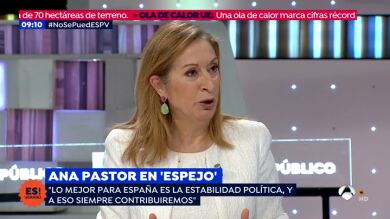 Ana Pastor, sobre las negociaciones PSOE- Unidas Podemos: 