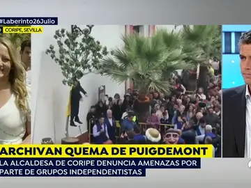Archivan el caso de la quema de Puigdemont Archivan el caso de la quema de Puigdemont