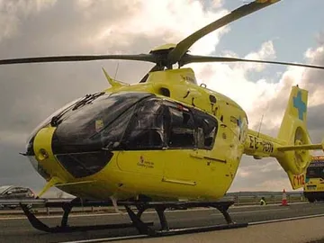 El helicóptero de emergencias de CYL El helicóptero de emergencias de CYL