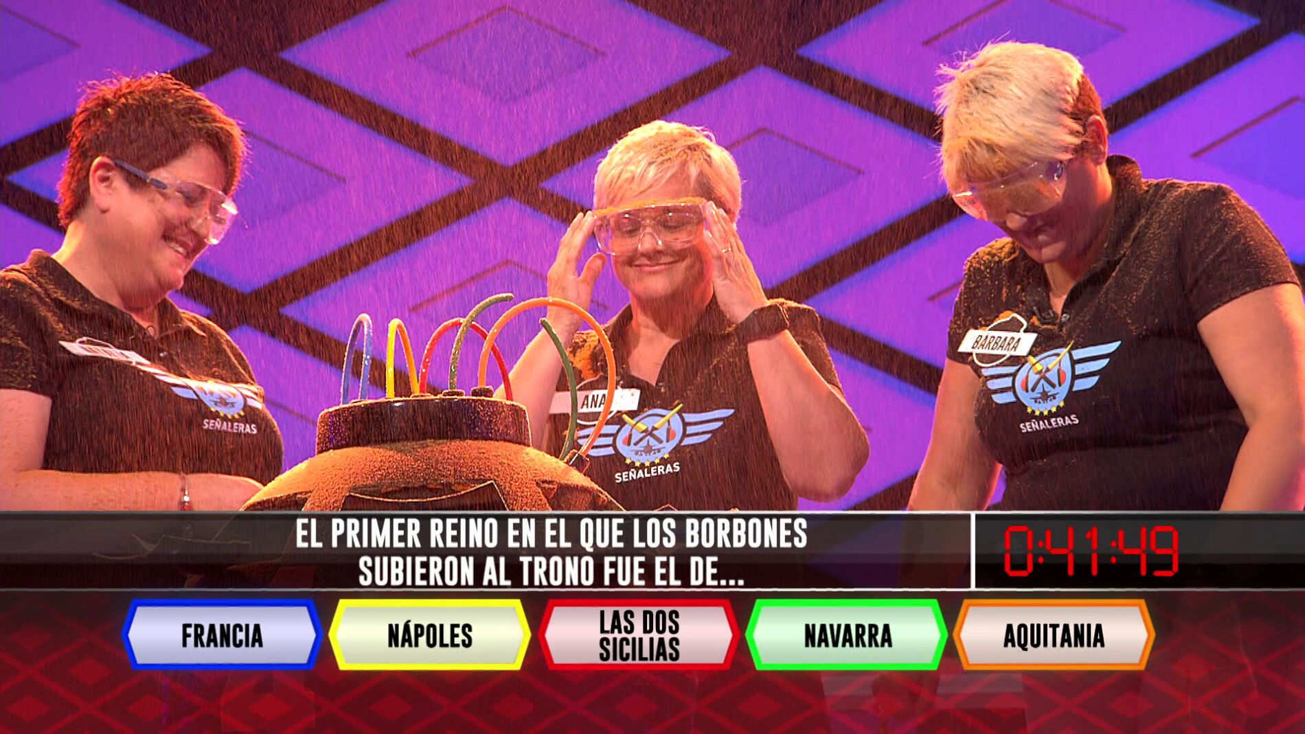 Las 'Se&ntilde;aleras' descubren en '&iexcl;Boom!' el primer reino en el que los Borbones subieron al trono