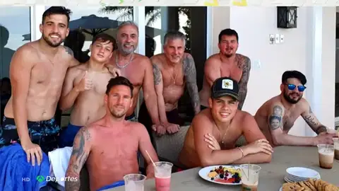 Messi está 'quemado': las redes sociales reaccionan masivamente ante su última foto en la playa Messi está 'quemado': las redes sociales reaccionan masivamente ante su última foto en la playa