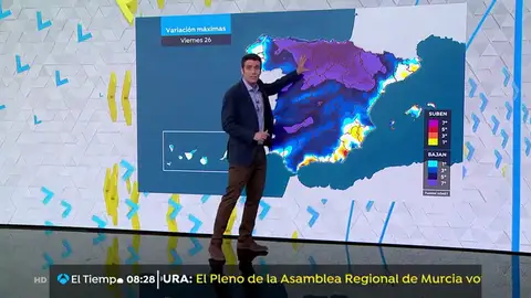 Bajan las temperaturas y vuelven las tormentas en el norte peninsular Bajan las temperaturas y vuelven las tormentas en el norte peninsular