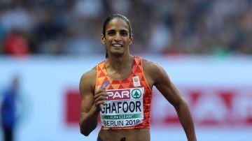 La atleta Madiea Ghafoor