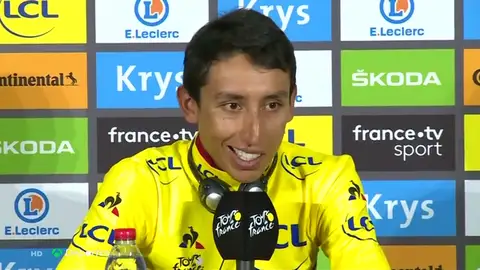Egan Bernal, ganador virtual del Tour de Francia 2019 Egan Bernal, ganador virtual del Tour de Francia 2019