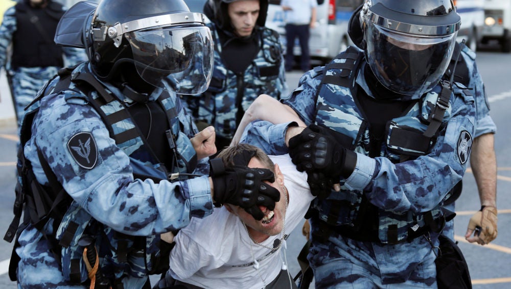 Manifestaciones en Moscú