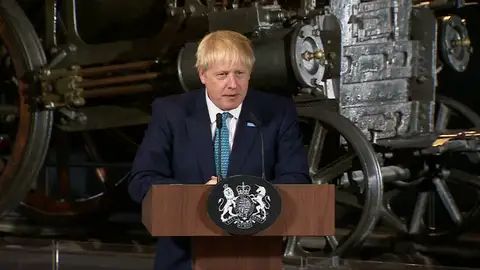 Johnson abordará la negociación con la UE con "espíritu de amistad" Johnson abordará la negociación con la UE con "espíritu de amistad"