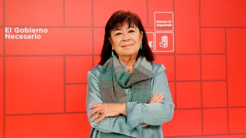 Cristina Narbona en el PSOE Cristina Narbona en el PSOE